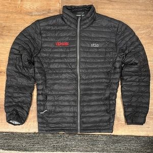 Stio down insulation jacket. Size: medium color: black